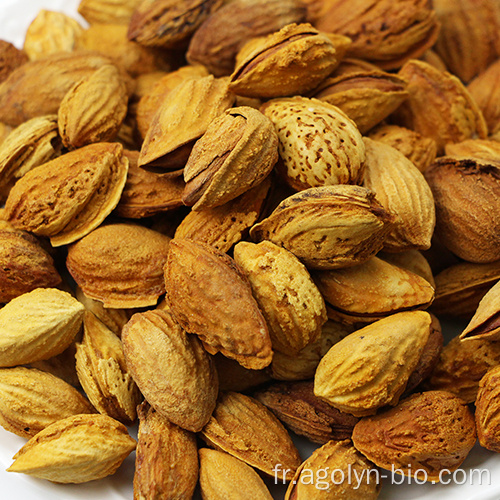 Noyau de prix des amandes entières de Californie crues en vrac